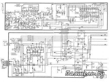 Схема магнитолы Panasonic RX-FS470