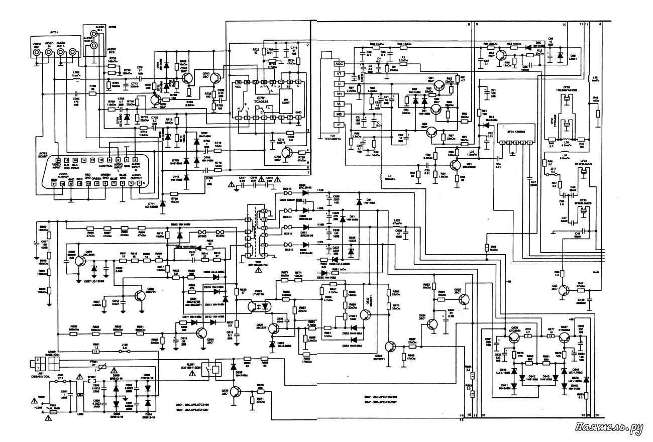 Схема Телевизора Фото
