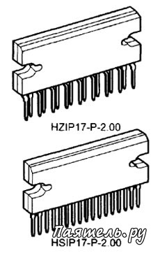 Микросхемы УМЗЧ TA8225HQ, TA8225LQ