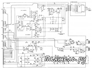 Схема CD-плеера Technics SL-PG100