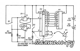 Счетчики-дешифраторы К176ИЕ3, К176ИЕ4