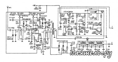 Схема Приемника прямого преобразования 28 МГц