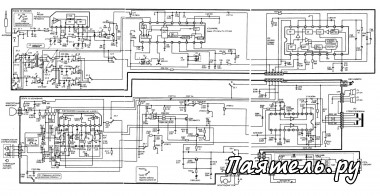 Схема магнитолы Panasonic RX-FS410