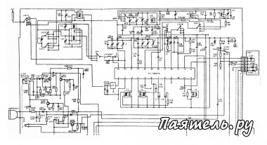 Схема магнитолы Sharp WQ-727