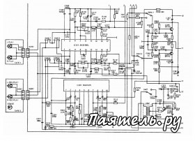 Схема магнитолы Sharp WQ-727