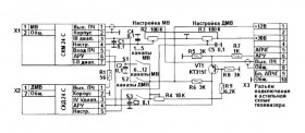 Схема замены лампового ПТК на транзисторный в телевизоре