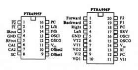 Микросхемы для дистанционного управления PT8A995 / PT8A996