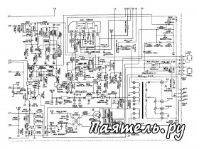 Схема и ремонт телевизора Rolsen C-2120, 1420