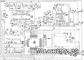 Схема приемника Sony-SRF-T615