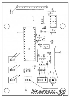 Схема осциллографа на микрокотроллере