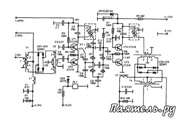 Схема восьмидиапазанного КВ-Трансивера