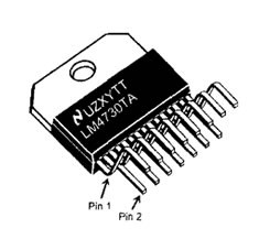 Микросхема УМЗЧ LM4730, LM4731