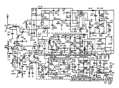 Схема SSB Радиостанции 27 МГц