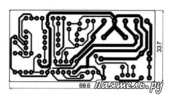 Схема усилителя на микросхеме TDA7293