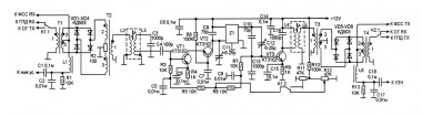 Схема тракта КВ-Трансивера 500 кГц